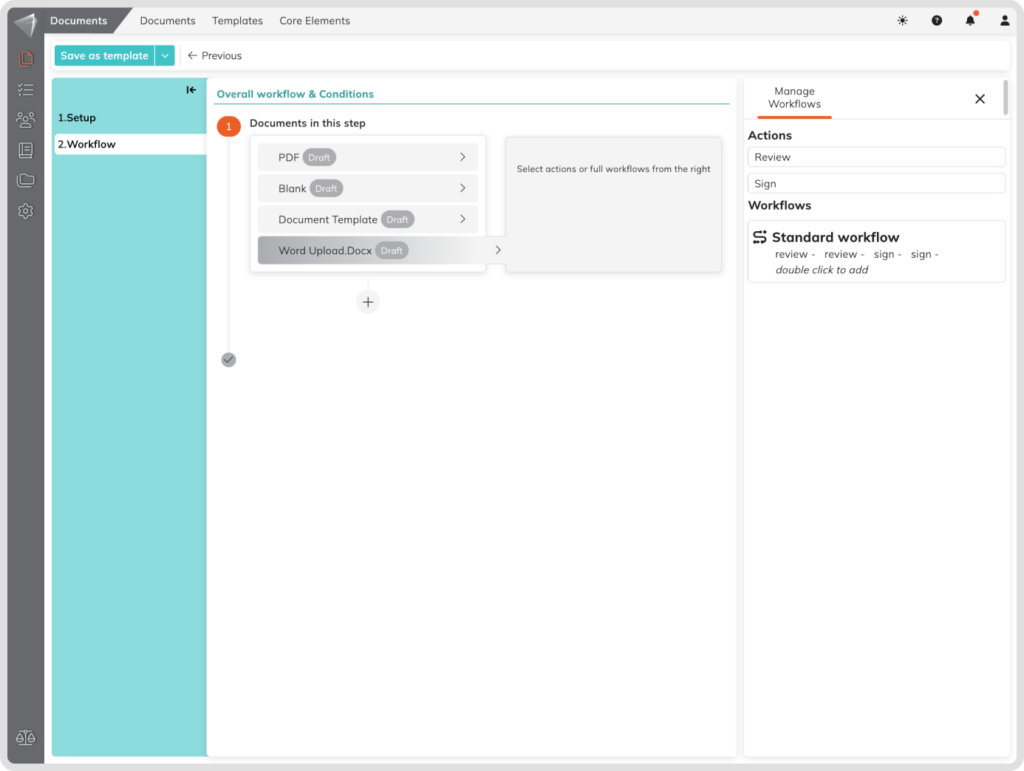 Build standardized Procedures quickly with Procedure Templates